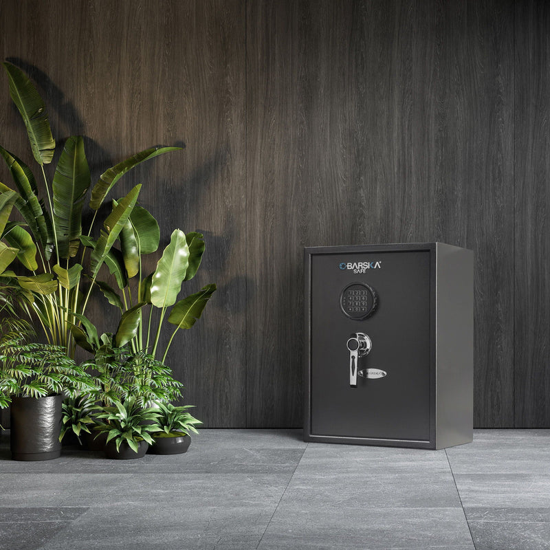 Large Digital Keypad Safe 1 45 Cubic Ft - Black by HouseOfZazla