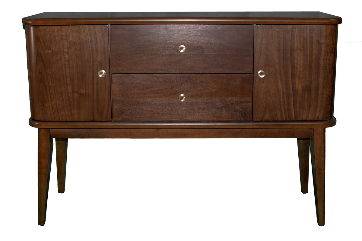 Cherry Server with 2 Drawers and 2 Cabinets - Solid Wood & MDF, photo 2 of 5