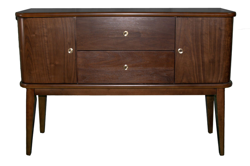 Cherry Server with 2 Drawers and 2 Cabinets - Solid Wood & MDF, photo 2 of 5