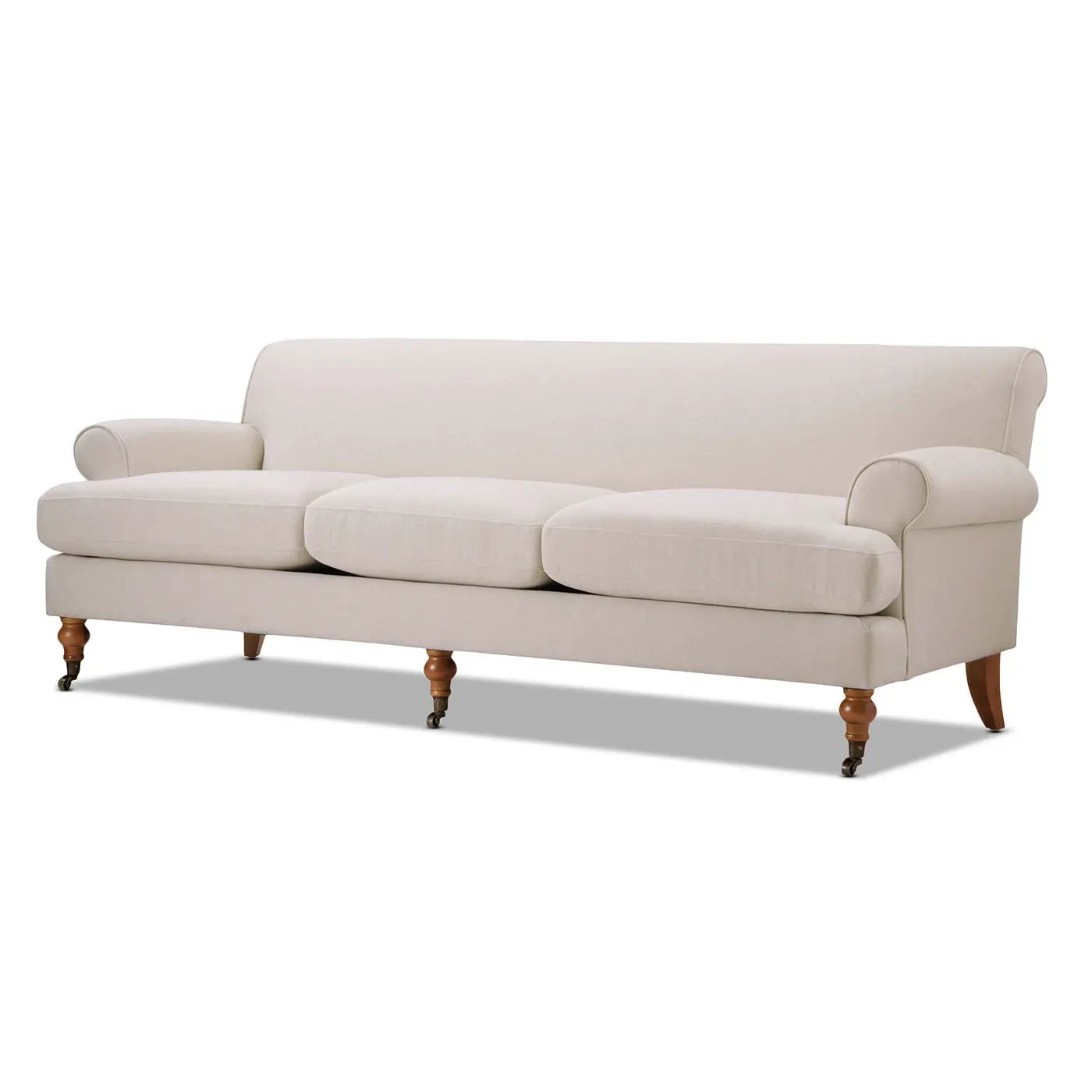Alana Lawson - Modern Three Cushion Tightback Sofa by Unique Piece Furniture