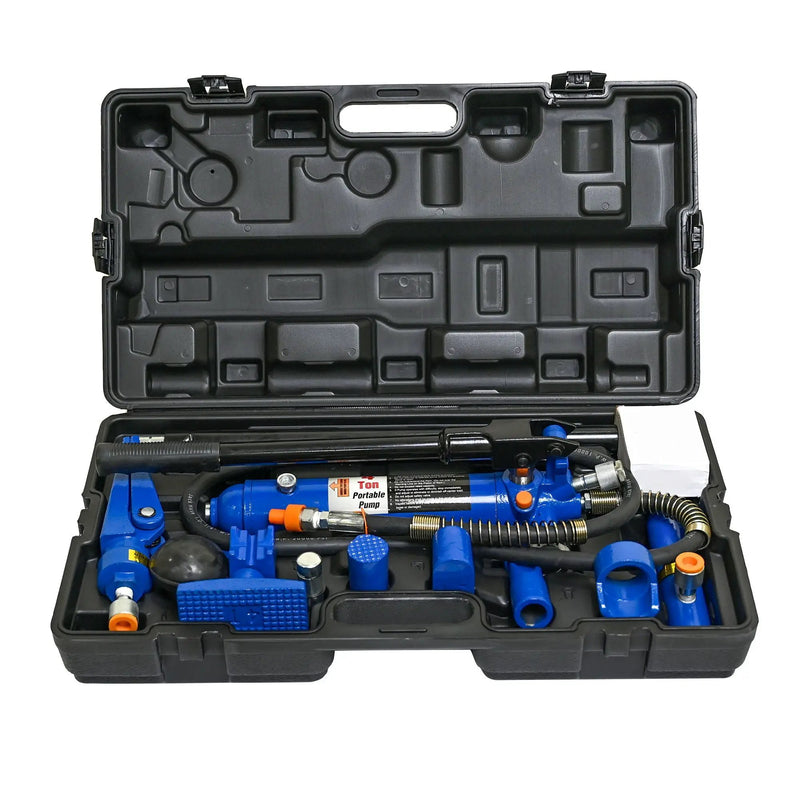 4T Separating Hydraulic Jack, Sheet Metal Separating Jack, Separating Hydraulic Combination To Repair The Depression - Black / Blue by HouseOfZazla