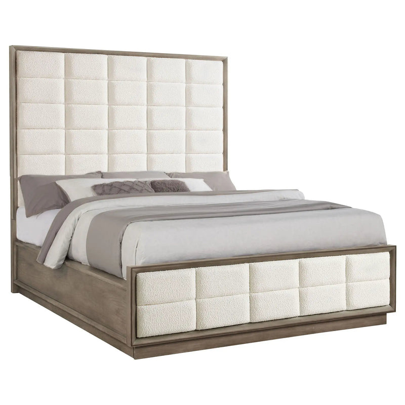 Durango 80-inch California King Panel Bed Taupe Oak by Unique Piece Furniture