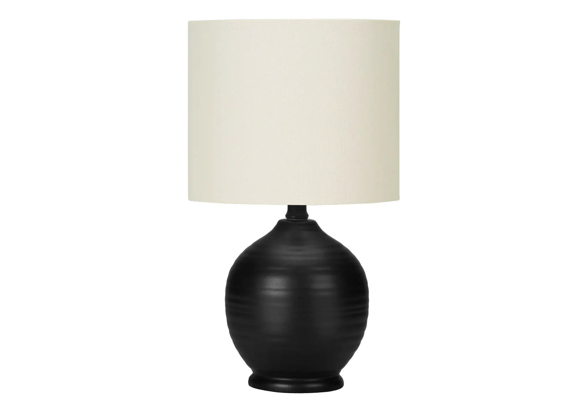 Lighting, Table Lamp, Ceramic, Transitional - Black by HouseOfZazla