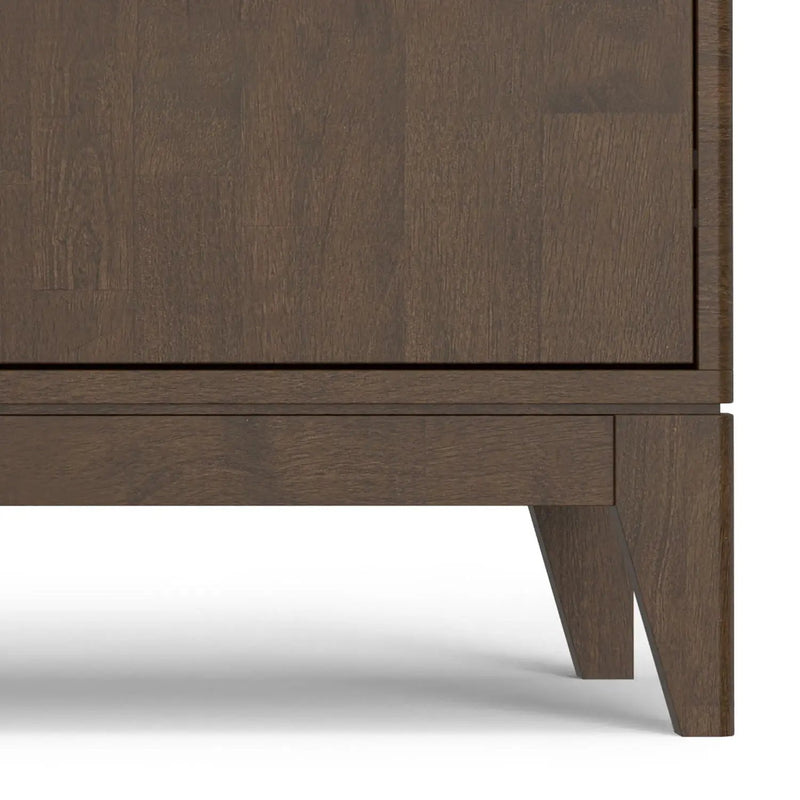 Harper - 3 Door Sideboard Buffet / Storage Cabinet - Walnut Brown by HouseOfZazla