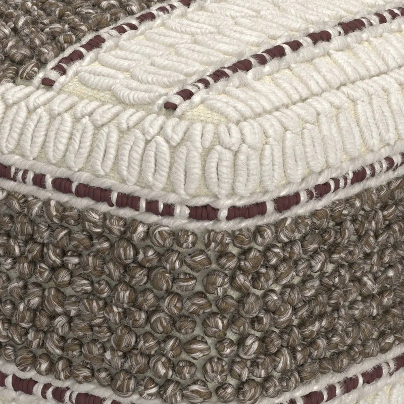 Grady - Handcrafted Square Pouf by Unique Piece Furniture