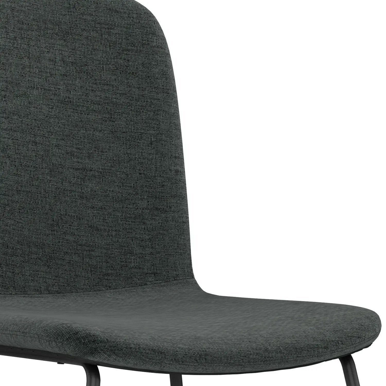 Wilcox - Dining Chair (Set of 2) - Charcoal Gray by HouseOfZazla