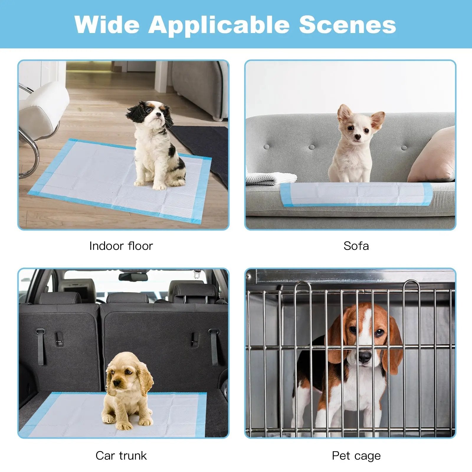 150 pieces 30 x 30 Inch Pet Wee Pee Piddle Pad by DirectDeals