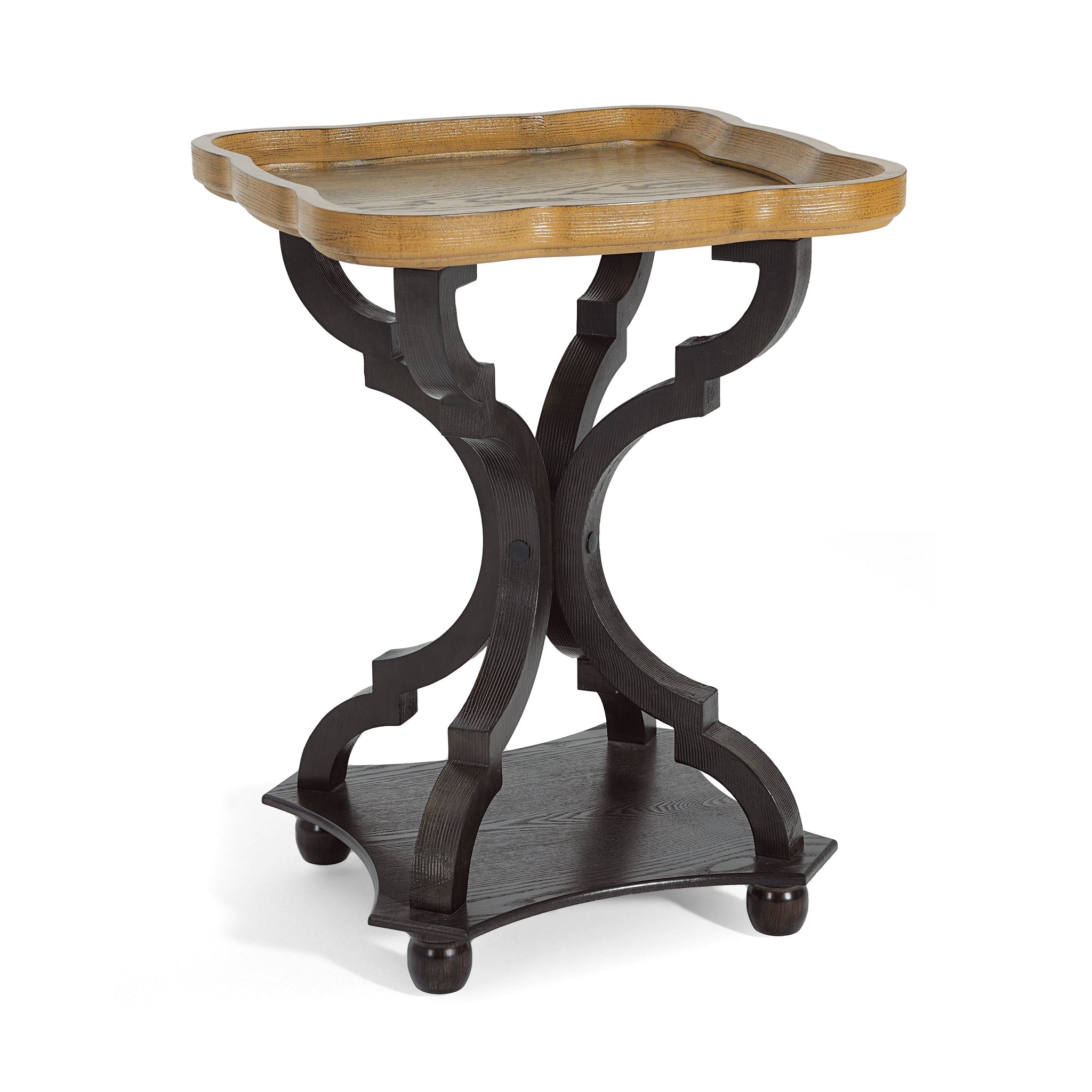 End Table (Natural + Black) by HouseOfZazla