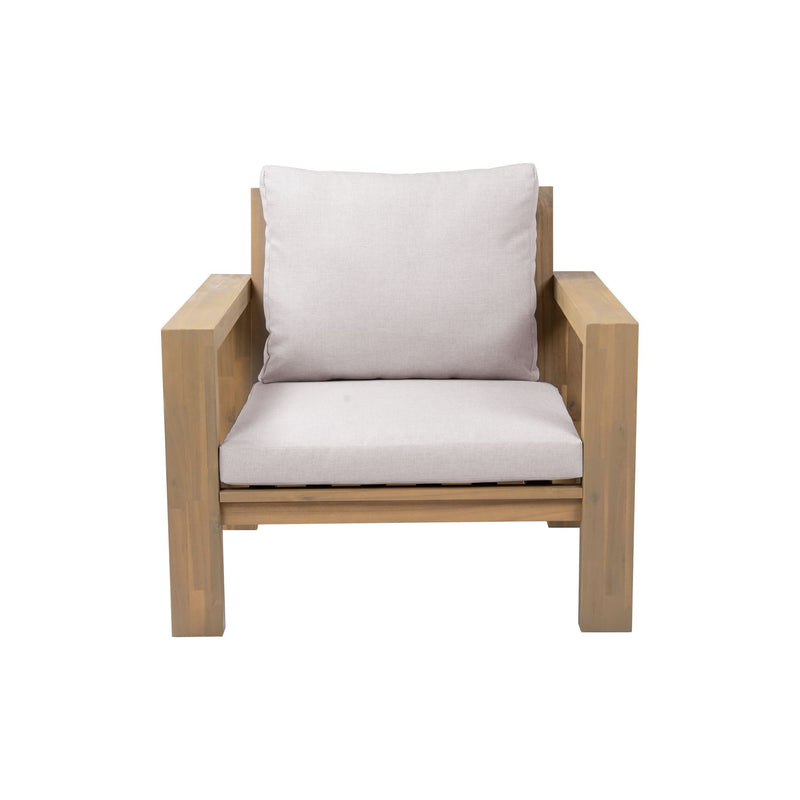 Stylish Outdoor Armchair With Cushion For Garden by HouseOfZazla