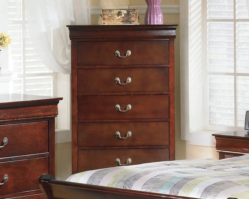 Alisdair - Chest - Reddish Brown by Unique Piece Furniture