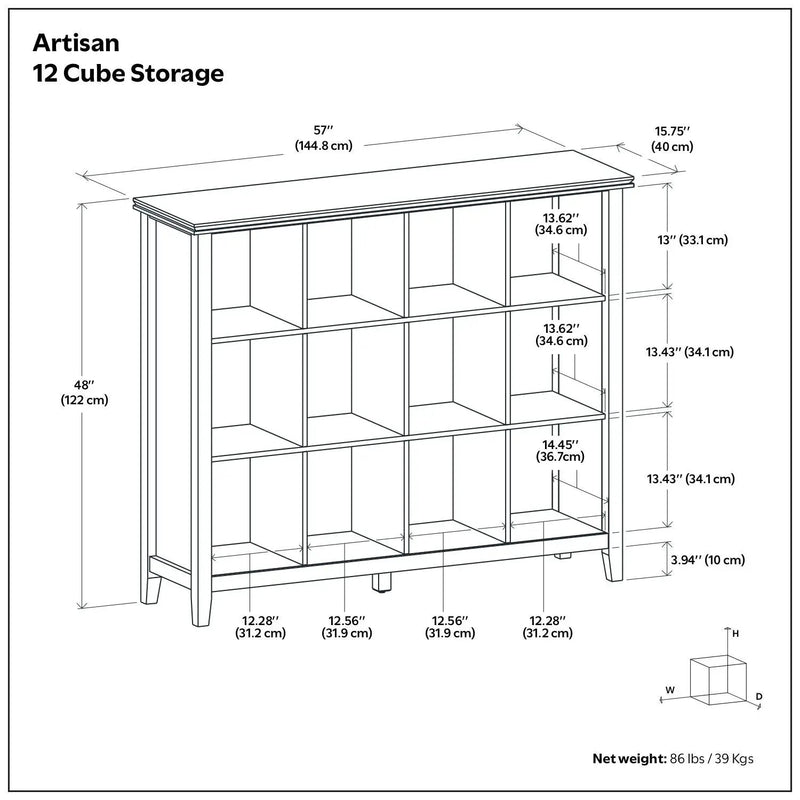 Artisan - Cube Storage by Unique Piece Furniture