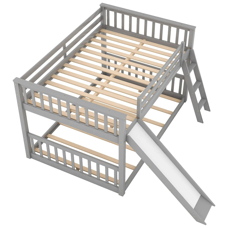Bunk Bed & Convertible Slide And Ladder by Unique Piece Furniture