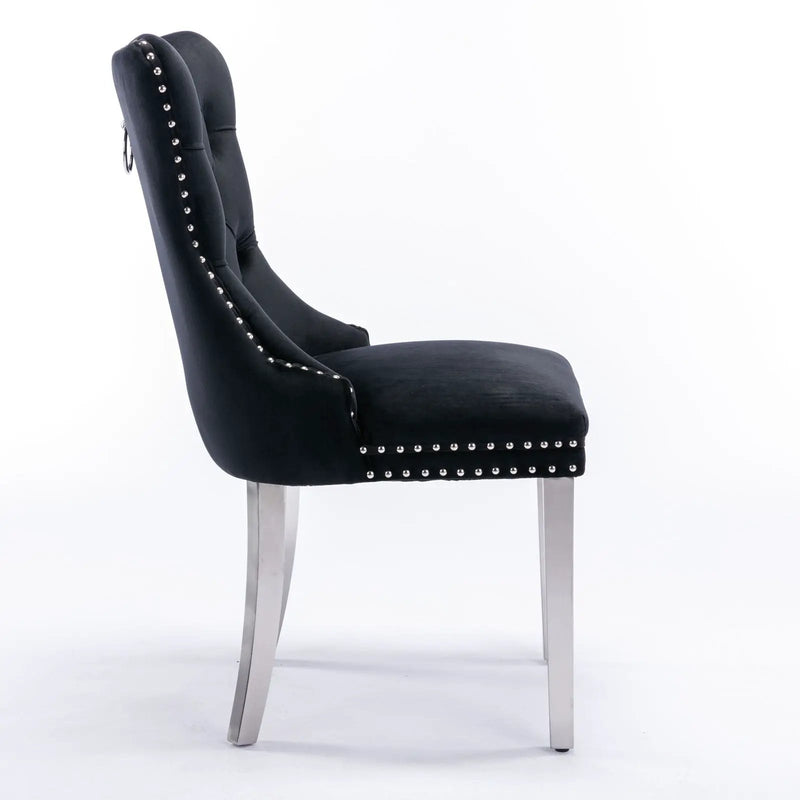 Nikki - Contemporary Upholstered Dining Chair (Set of 2) by Unique Piece Furniture
