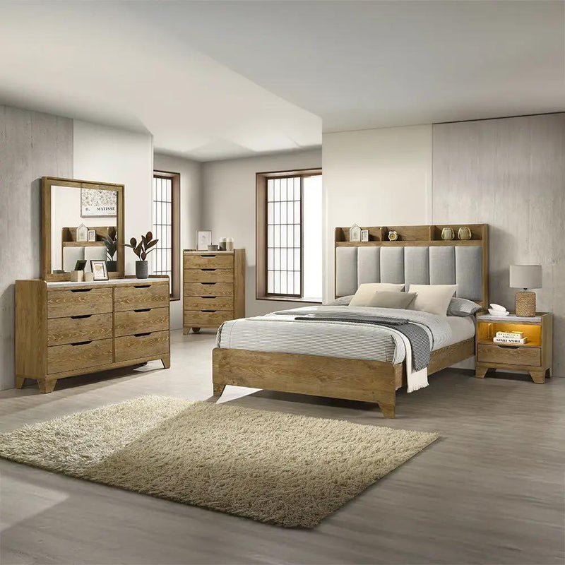 Garcia - Chest - Light Brown by Unique Piece Furniture