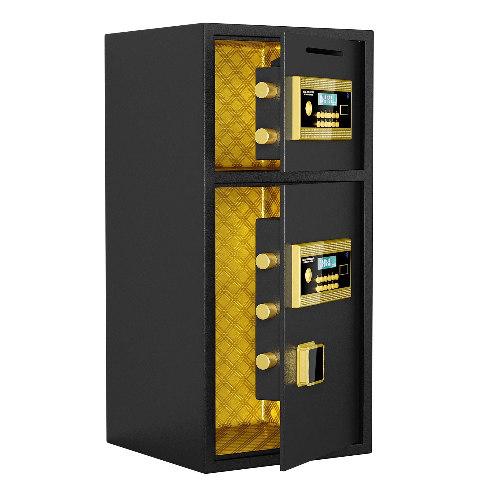 Large Double Door Coin Operated Safe, Digital Security Safe With Fireproof And Waterproof Bag by HouseOfZazla