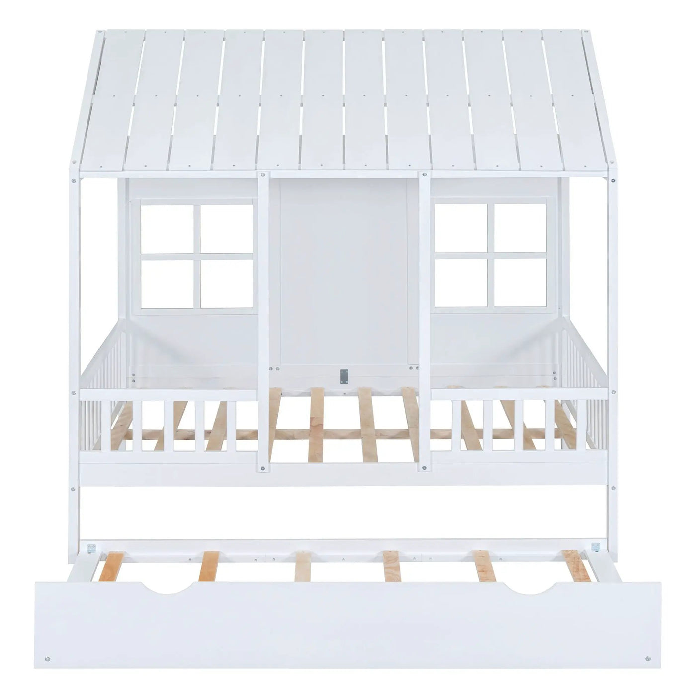 House Bed With Twin Size Trundle, Daybed by HouseOfZazla