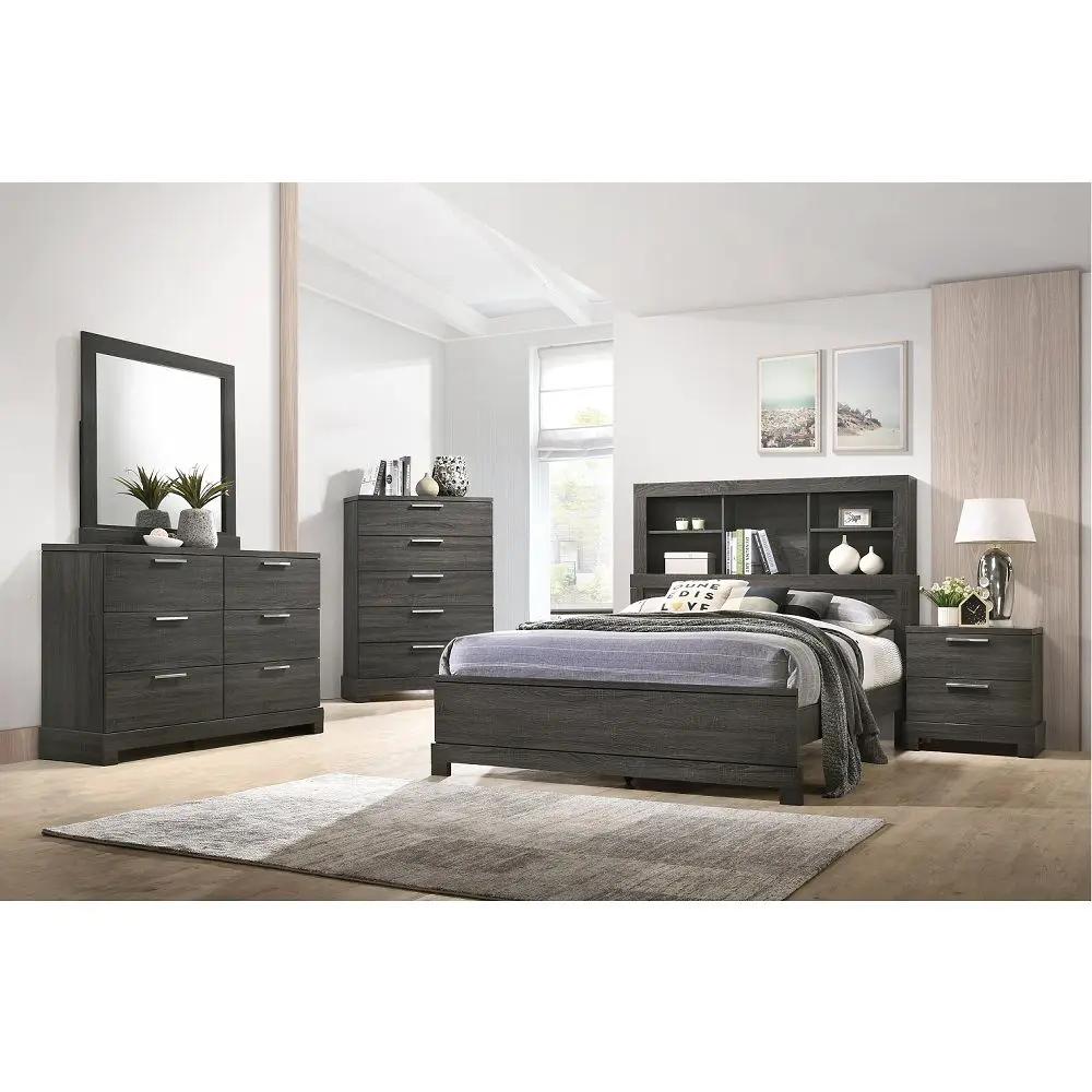 Lantha - Mirror - Gray Oak by Unique Piece Furniture