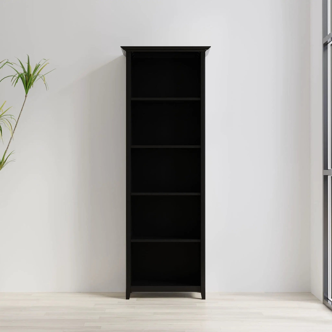 Acadian - 5 Shelf Bookcase, Handcrafted by HouseOfZazla