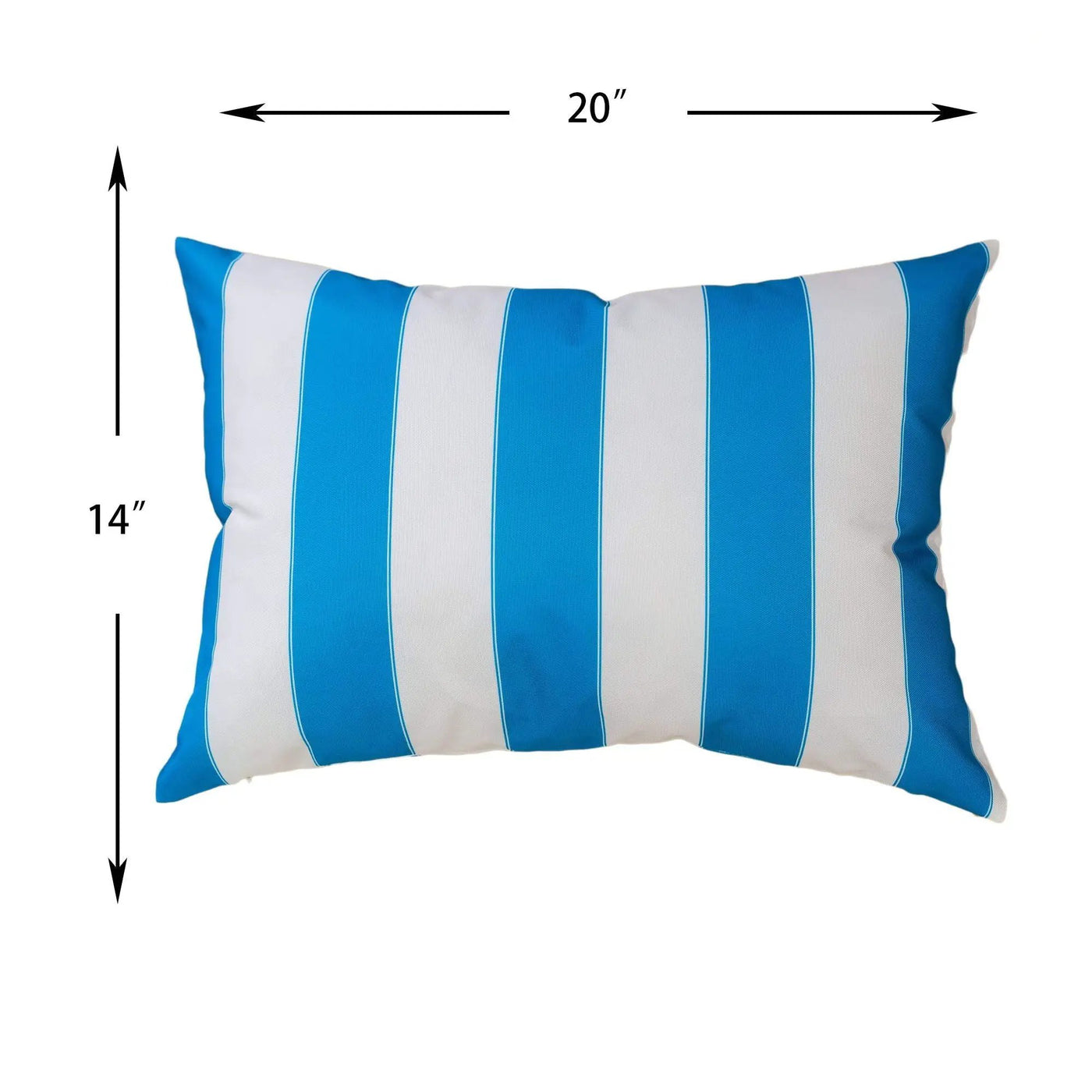 Horizon Stripe Pillow Outdoor & Indoor by HouseOfZazla