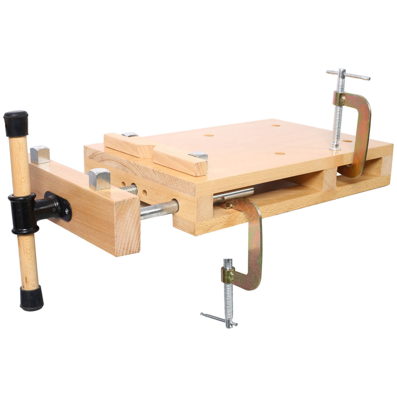 Portable Hardwood Workbench with Quick Release Handle - Natural, photo 2 of 17