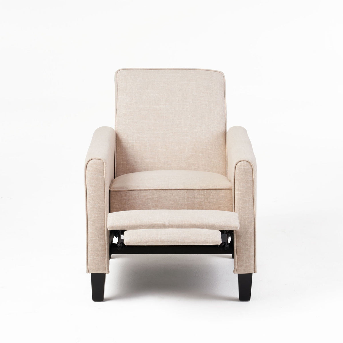 Upholstered Push Back Recliner Chair with Adjustable Recline - Multiple Colors, photo 7 of 40