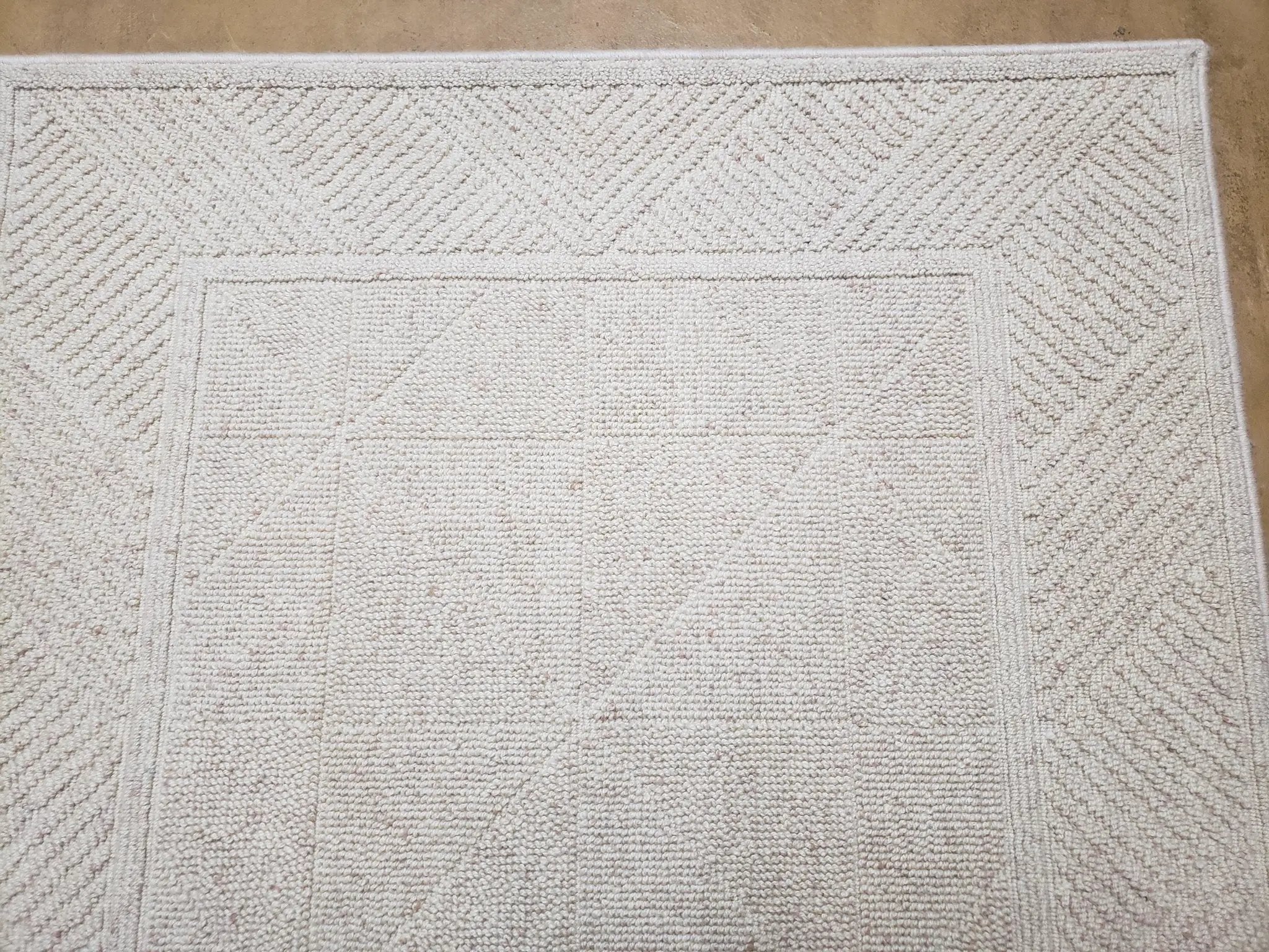 3x5 Karastan Sisal Rug Collection, Design 379/80504, Sambava II, 3'6 x 5'3, Beige Karastan Rug with Label, Authentic Karastan, Entryway Rug by Jewel Rugs