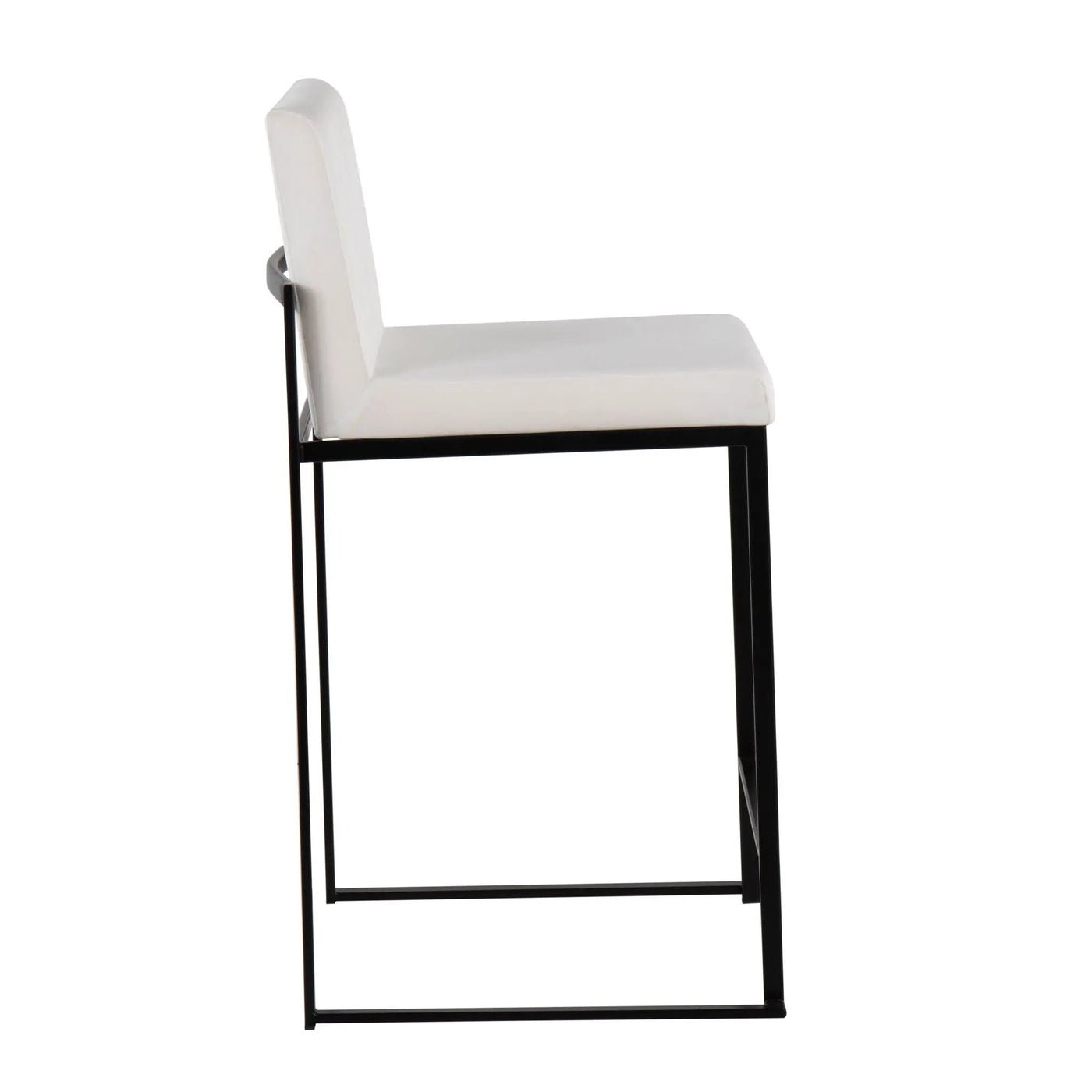 Fuji - Contemporary Modern Elegance, High Back Counter Stool by HouseOfZazla