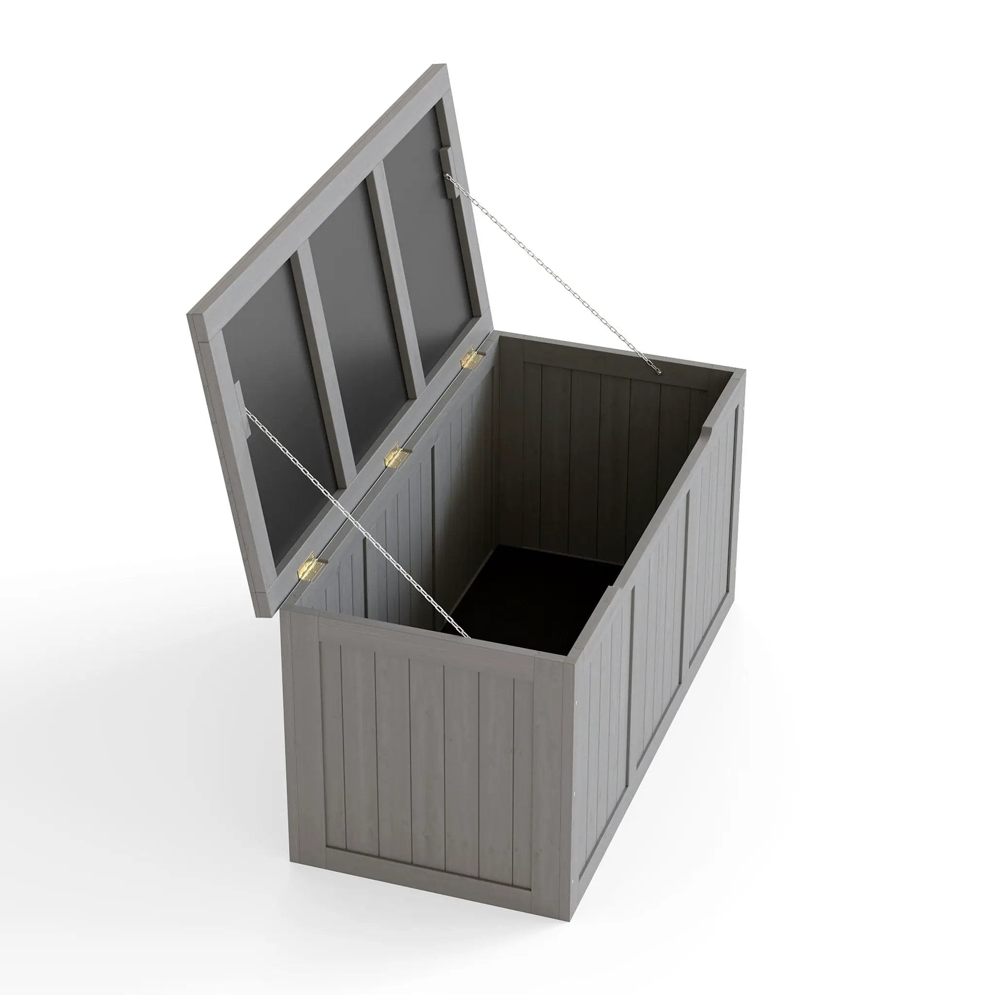 Outdoor Deck Box, Storage With Seat & Table Top by HouseOfZazla