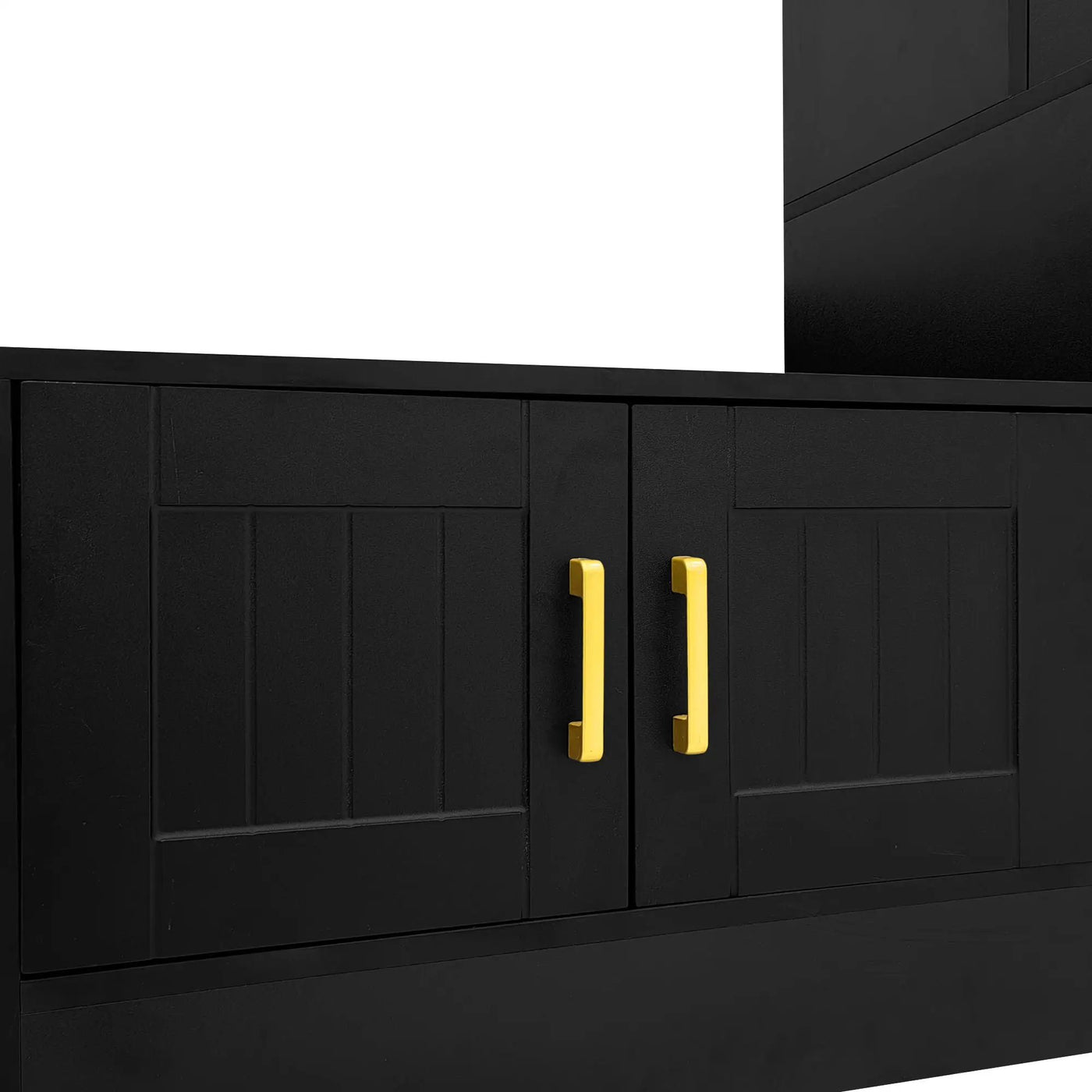 Wall Unit Entertainment Center With Bookshelves For TVs Up to 80" by HouseOfZazla