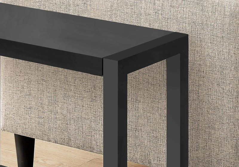 Accent Side Table Narrow Small 2-Tier Contemporary Modern by HouseOfZazla