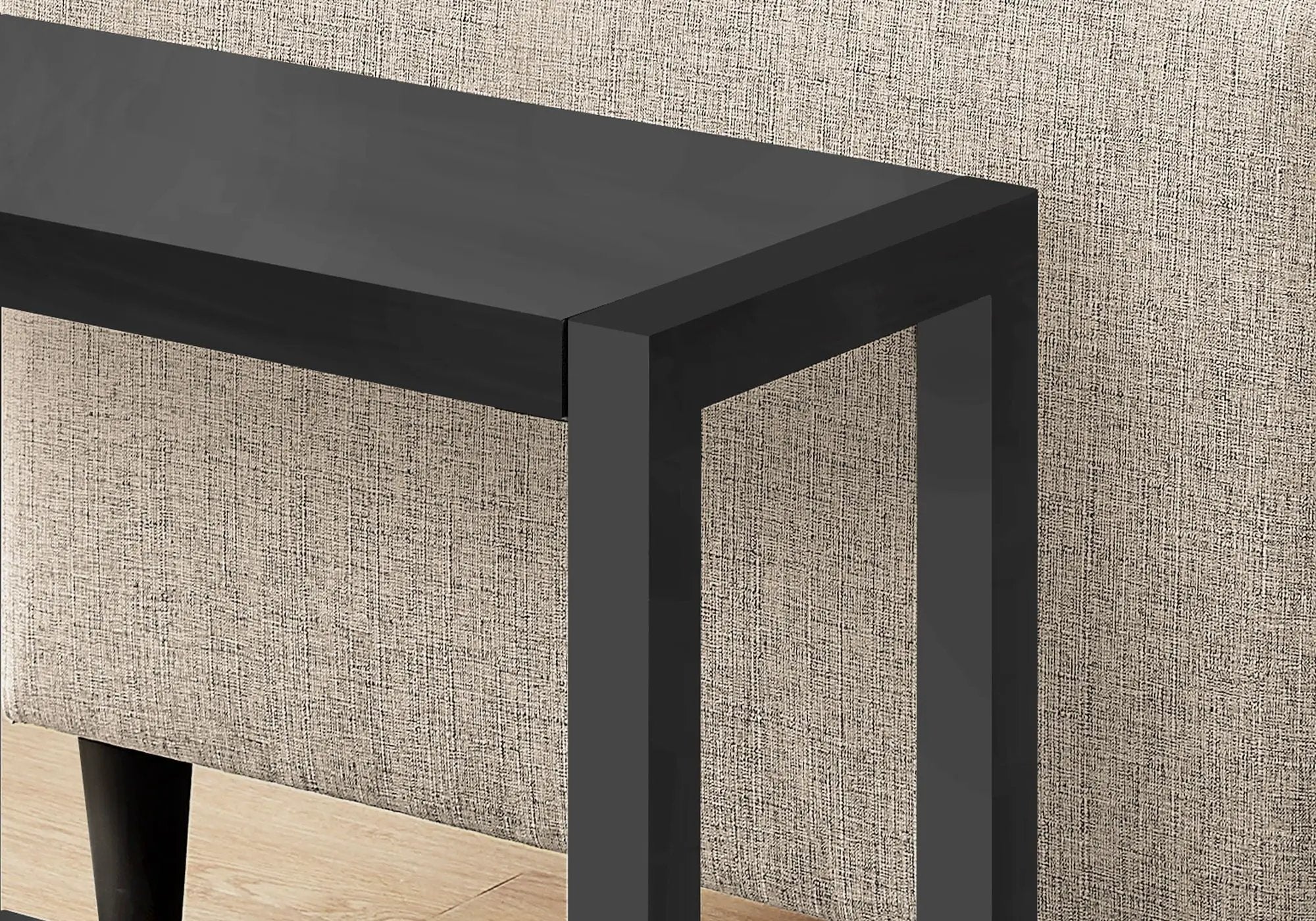 Accent Side Table, Narrow, Small, 2 Tier, Contemporary And Modern by Unique Piece Furniture