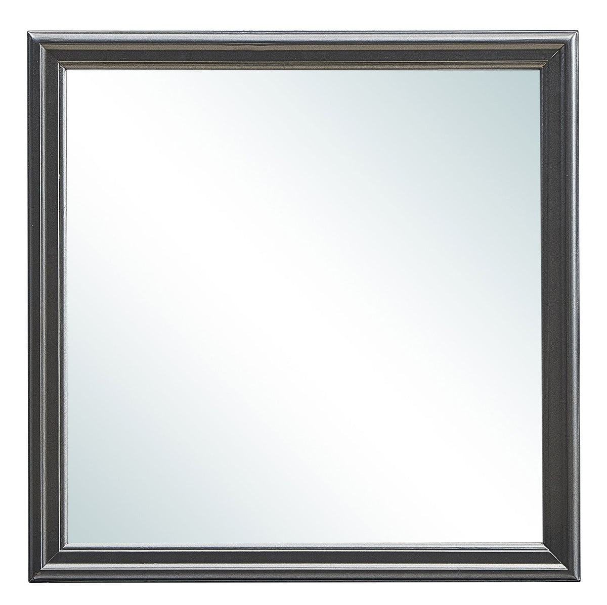 Traditional Wall Mirror with Wood Veneer Frame - Multiple Colors, photo 11 of 40