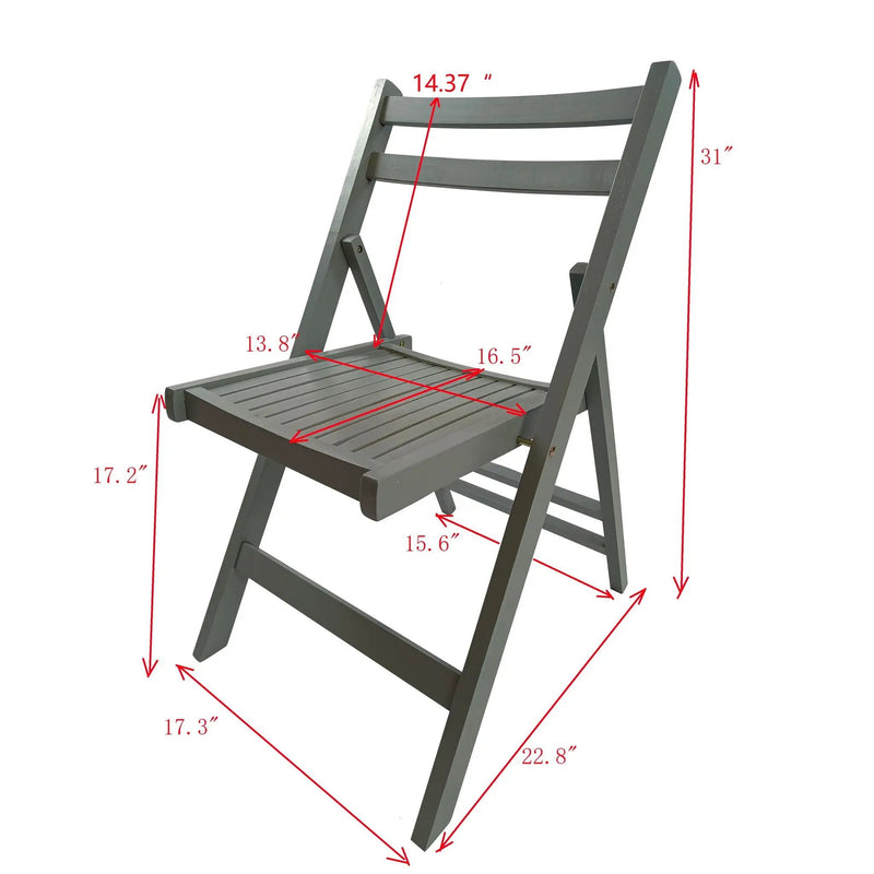 Folding Special Event Chair, Foldable Style (Set of 4) by Unique Piece Furniture