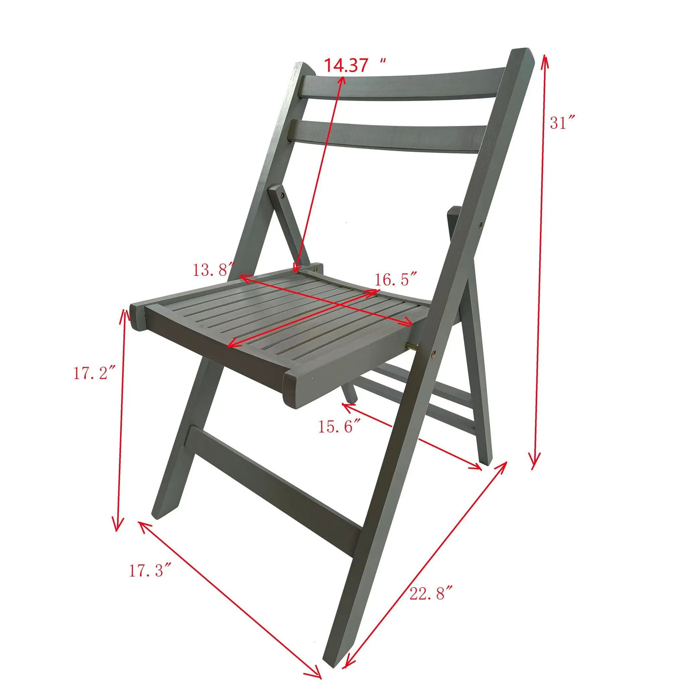 Folding Special Event Chair, Foldable Style (Set of 4) by HouseOfZazla