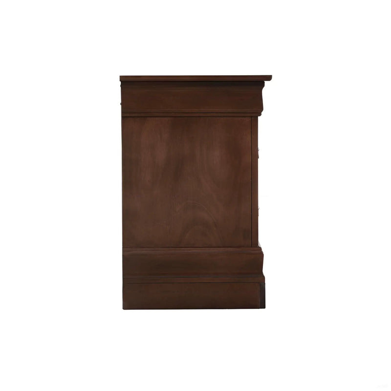 Louis Phillipe - Storage Nightstand - Cappuccino by Unique Piece Furniture