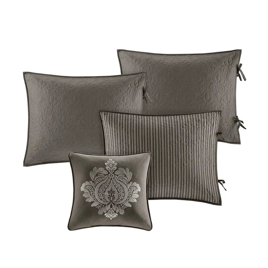 6 Piece Reversible Daybed Cover Set Dark by HouseOfZazla