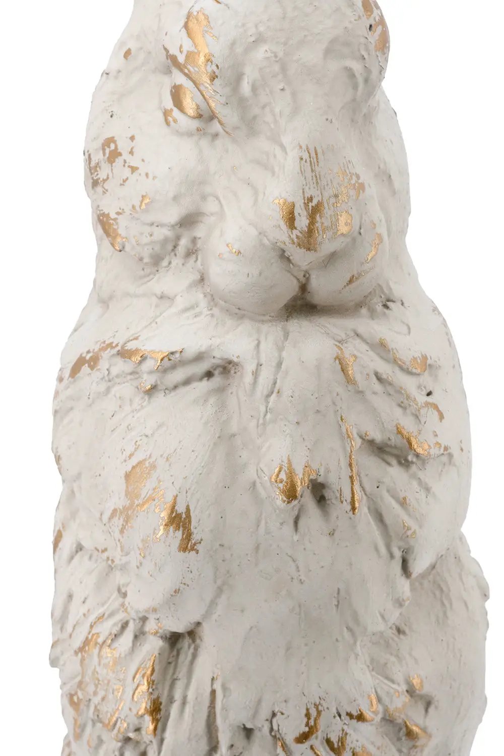 Large Magnesium Sitting Rabbit Figurine by HouseOfZazla