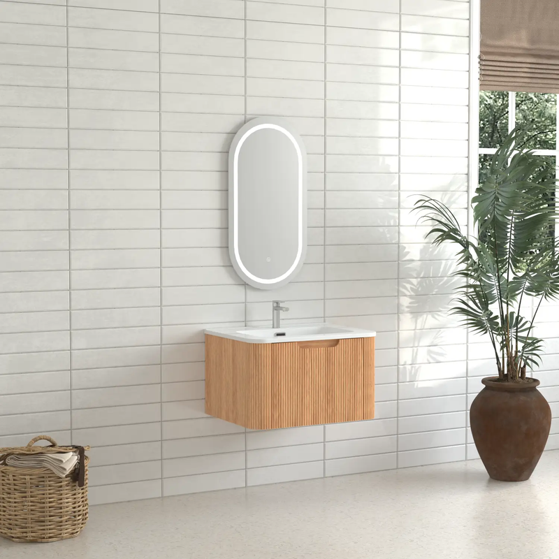 24" Wall-Mounted Floating Bathroom Vanity by HouseOfZazla