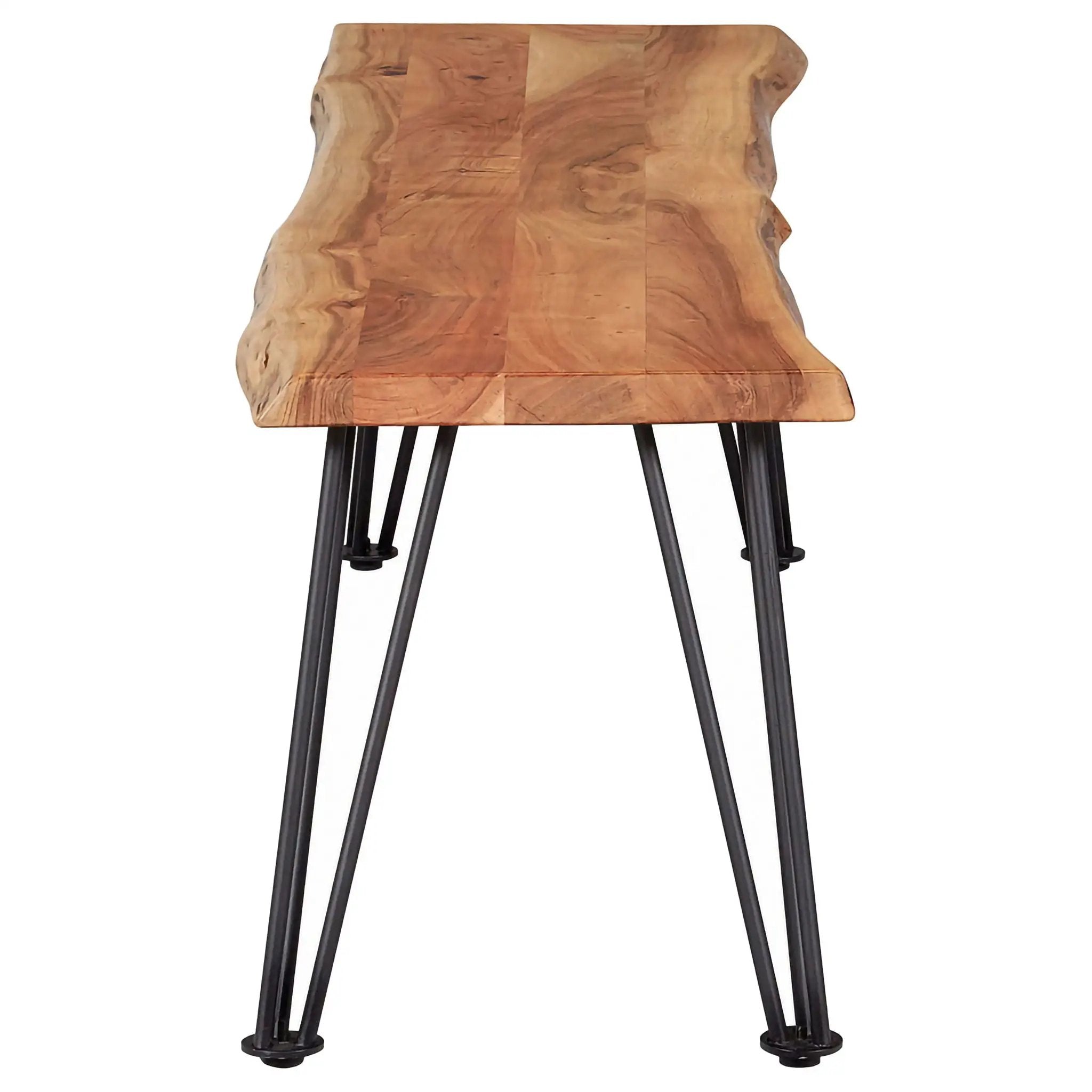 Sherman Wood Dining Bench Natural Acacia by Unique Piece Furniture