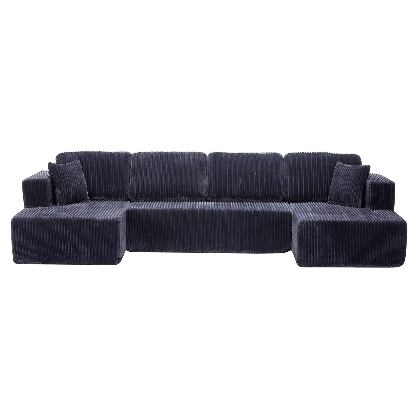 U-Shape Modular Sectional Sofa For Living Room by HouseOfZazla