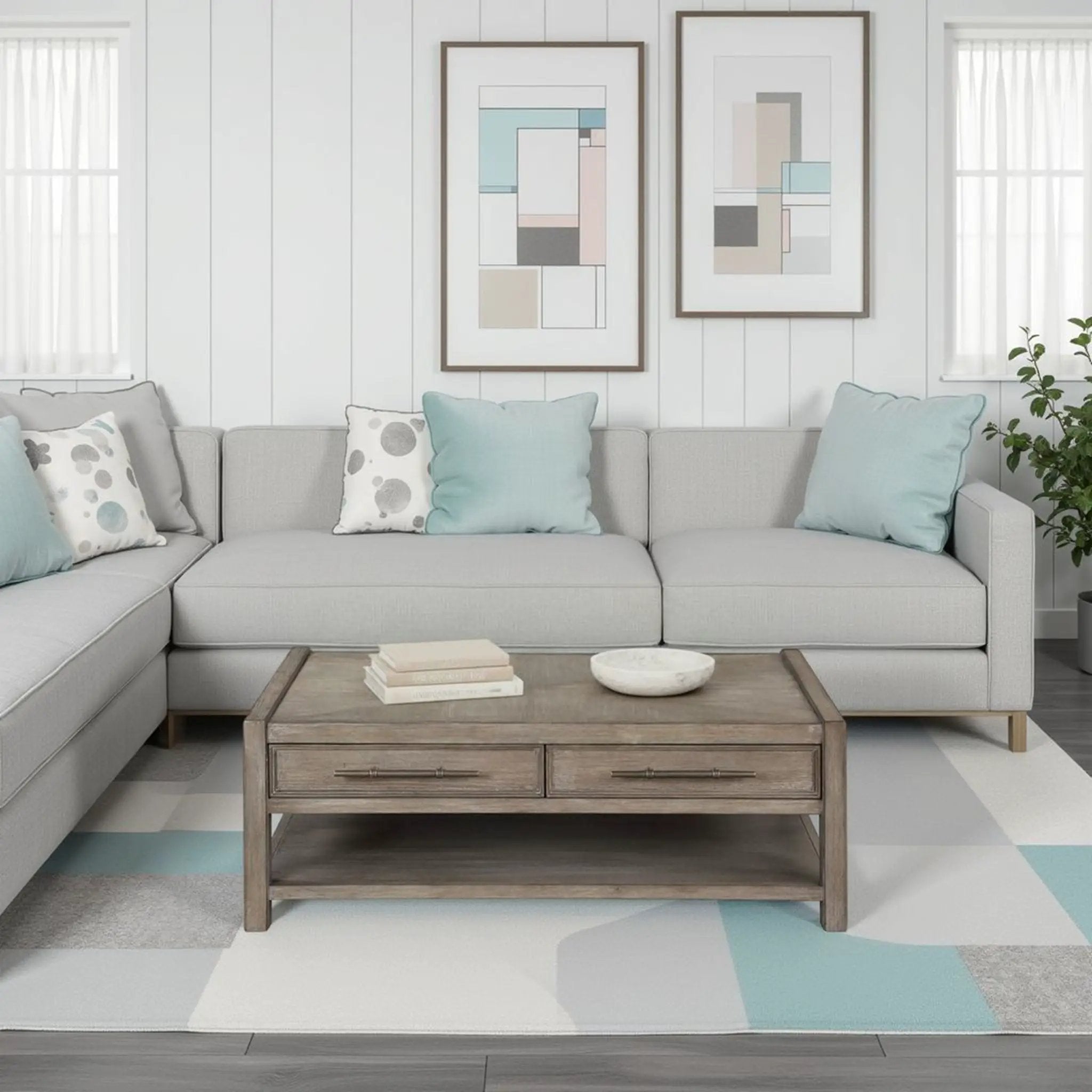 Cypress Lane - Coffee Table - White Oak by Unique Piece Furniture
