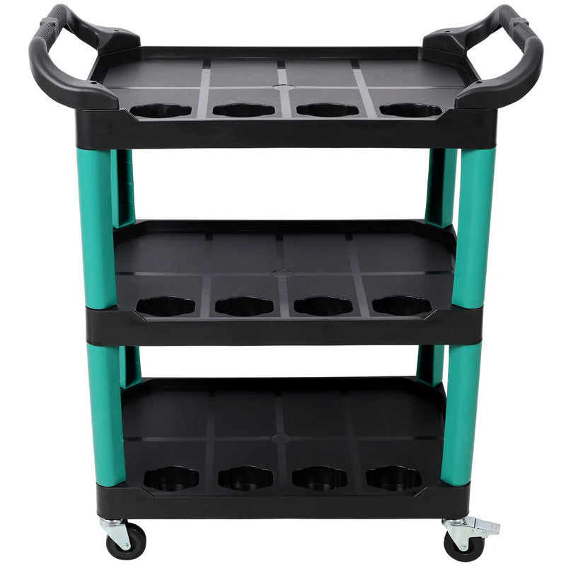 3 Tier Rolling Auto Detail Cart With Wheels by HouseOfZazla