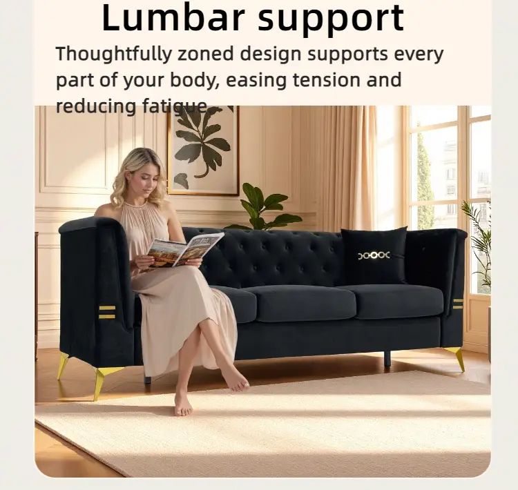 FX-P83-2PC Sofa Set by KUNHE GmbH by HouseOfZazla