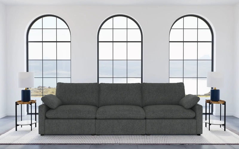 Collins Modular Power Sofa Dark Grey by Unique Piece Furniture