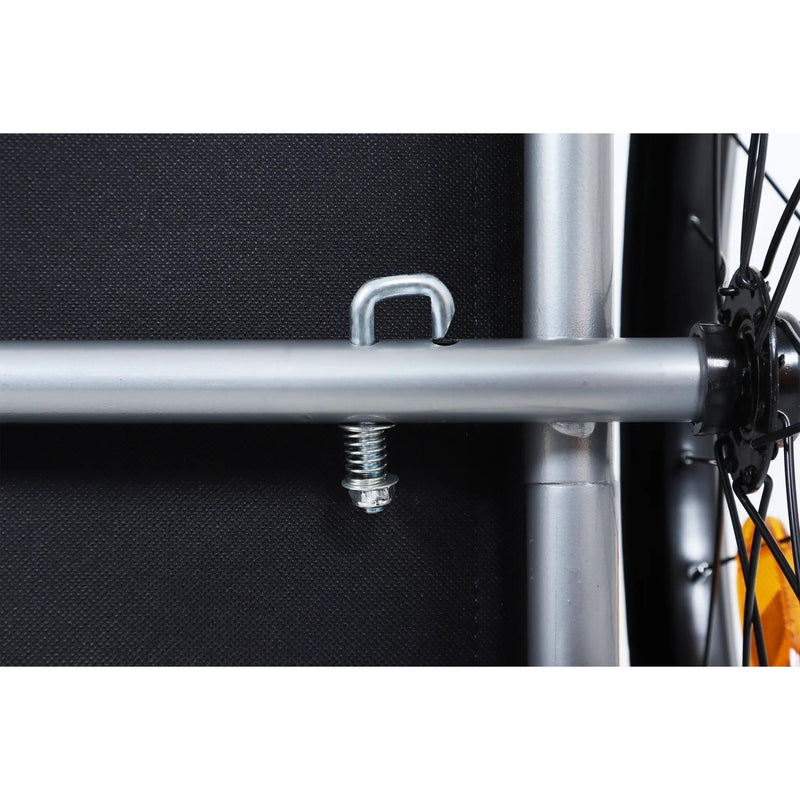 Large Folding Bike Trailer for Dogs – 66LB Capacity All-Terrain Pet Carrier by HouseOfZazla