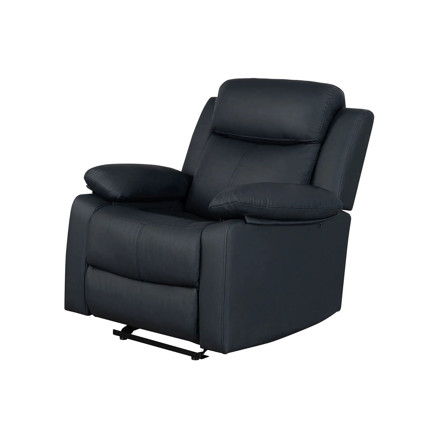 Blanche - Glider Recliner With LED, Pillow Top Arms by HouseOfZazla