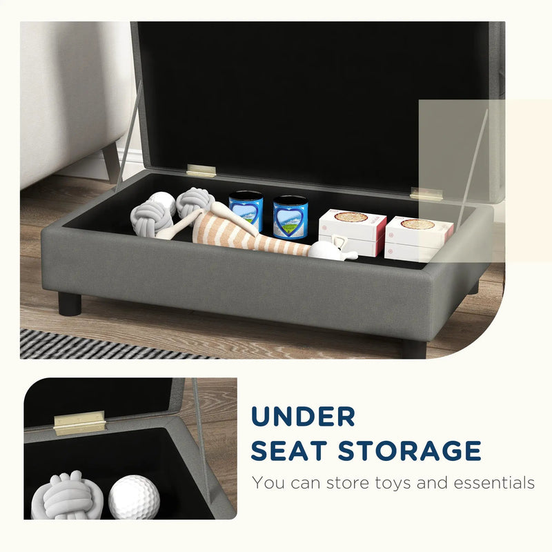 Pet Sofa Dog Sofa for Small Dogs with Storage by HouseOfZazla