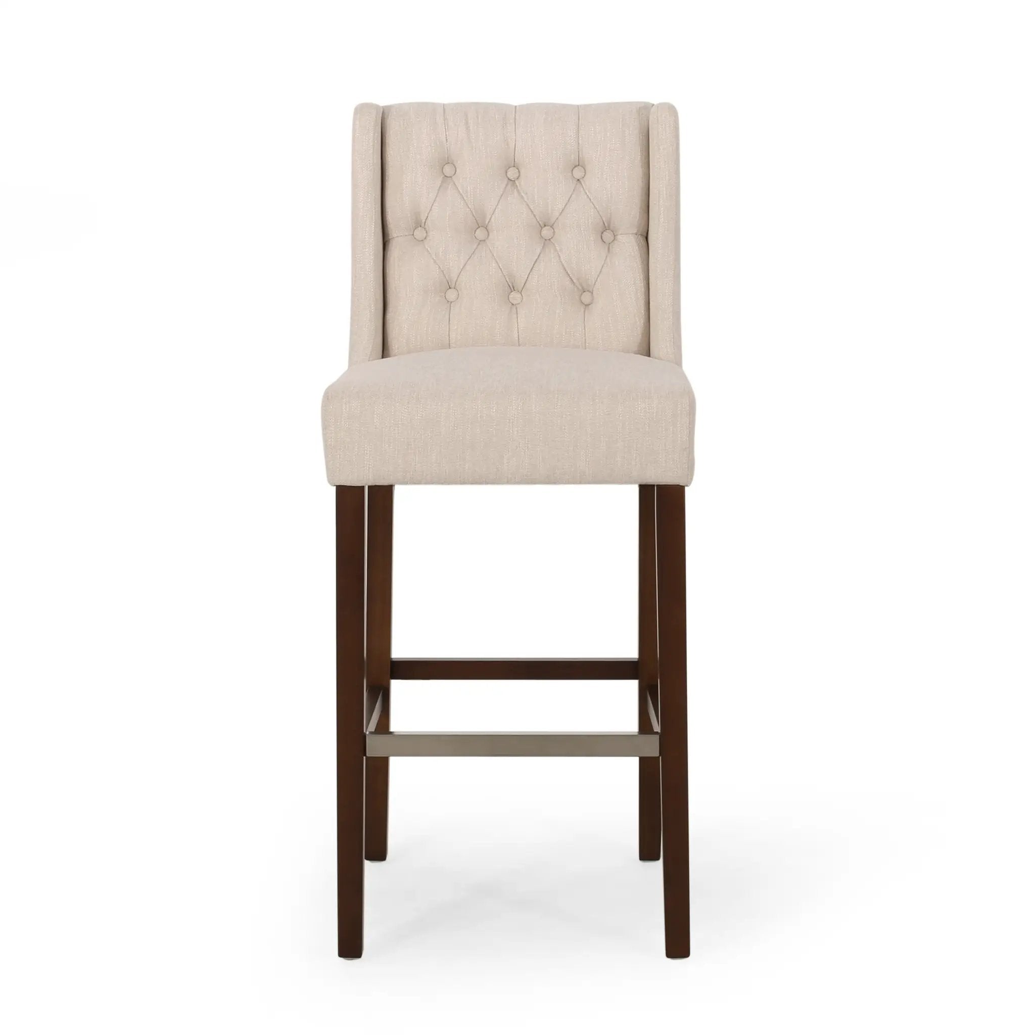 Modern Minimalist Metal Leg Bar Stool by HouseOfZazla
