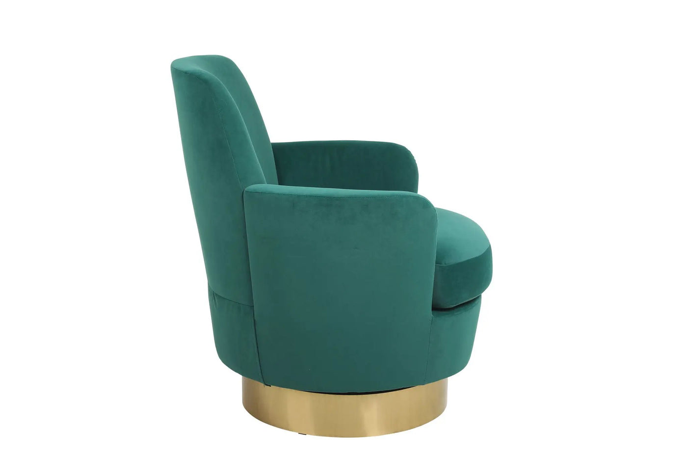 Teddy Swivel Barrel Chair, Swivel Accent Chairs Armchair For Living Room by HouseOfZazla