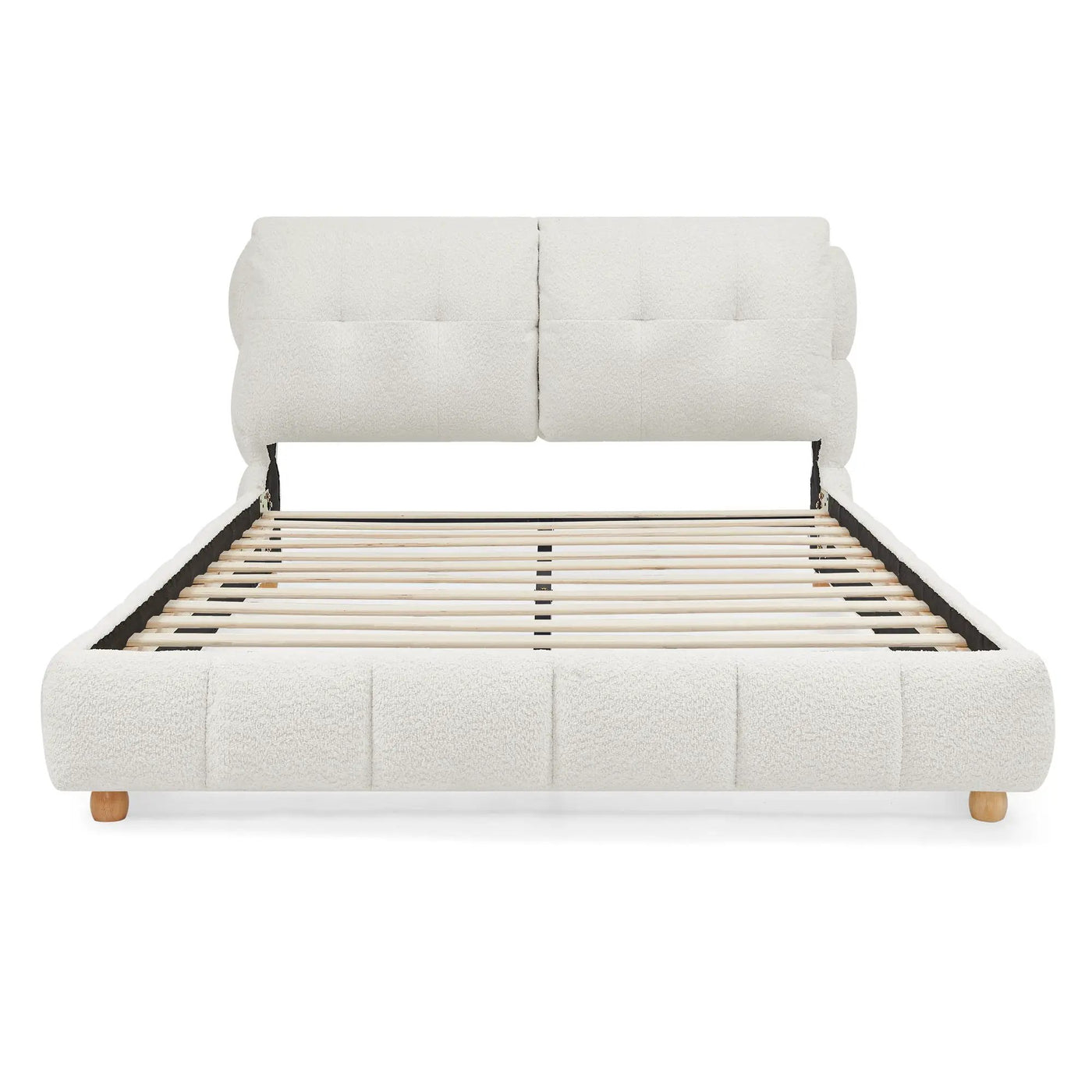 Platform Bed & Upholstered Frame by HouseOfZazla
